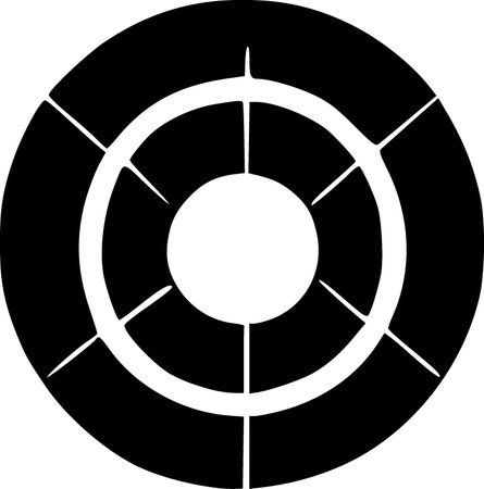 art target goal icon, illustrationの写真素材