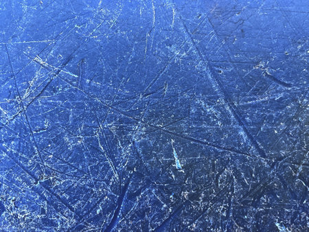 close up old blue plastic texture background