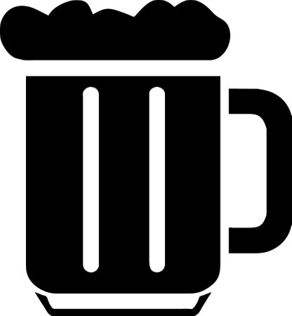 mug drink beverage icon in outline styleの写真素材