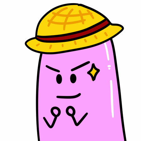 cute condom cartoon on white backgroundの写真素材