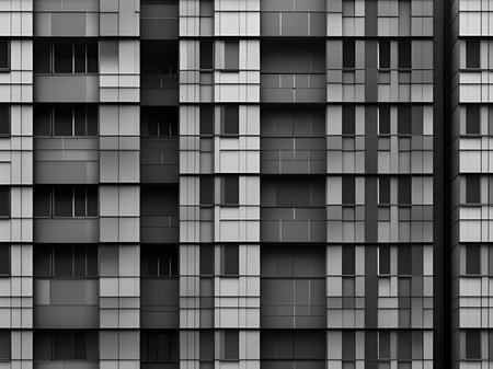 abstract architectural wallpaper design, digital concept backgroundの素材