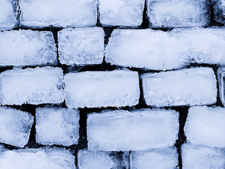ice texture background, abstract patternの素材