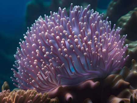 coral reef in the red sea, egyptの素材