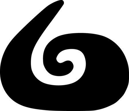 black and white of magic iconの写真素材