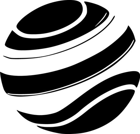 black and white of moon iconの写真素材