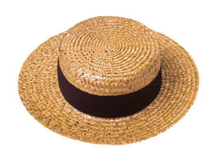 hat isolated on white backgroundの素材