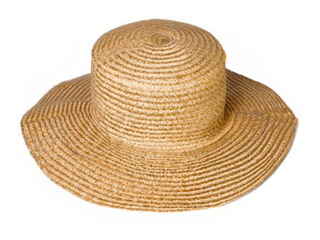 hat isolated on white backgroundの素材