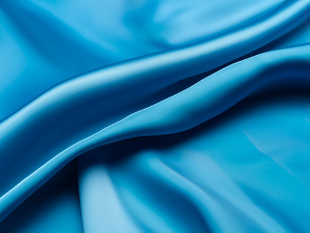 abstract blue fabric background, textureの素材