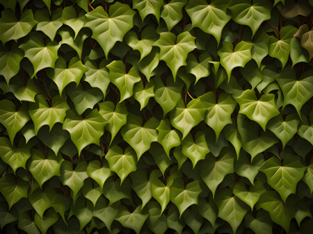 green leaves background. natural green leaves background. top view. nature background.の素材