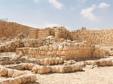 ancient ruins of the city of jerusalem, israelの素材