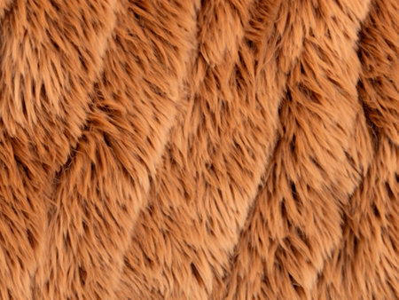 fur background texture of brown colorの素材