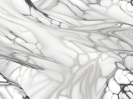 white and black marble abstract background. beautiful texture and art.の素材