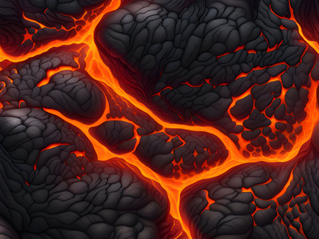 abstract colorful background. lava texture.の素材