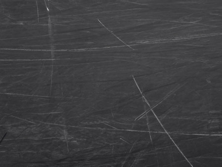 chalk board with dark blackboardの素材