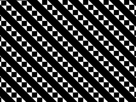 art pattern with abstract elements of white ornament. black and white background for your design