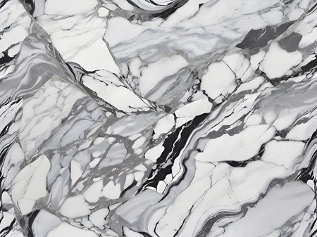 marble black and white abstract backgroundの素材