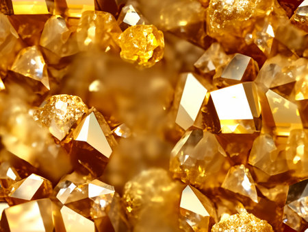 background of gold glitter stone.の素材