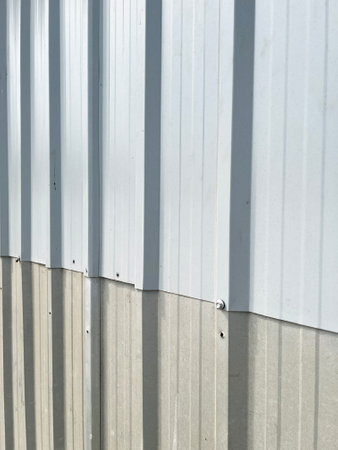aluminum wall front building texture