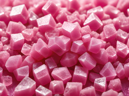 pink crystal mineral background textureの素材