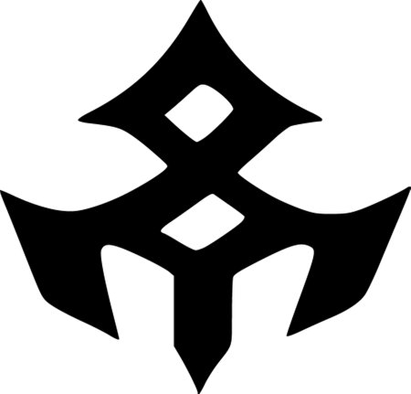 celtic symbol isolated on white background,の写真素材