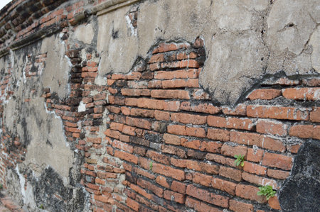 brick wall texture backgroundの写真素材