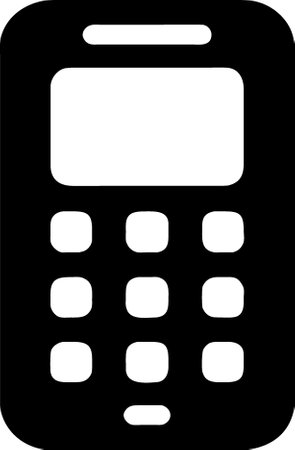 calculator. web icon simple illustrationの写真素材