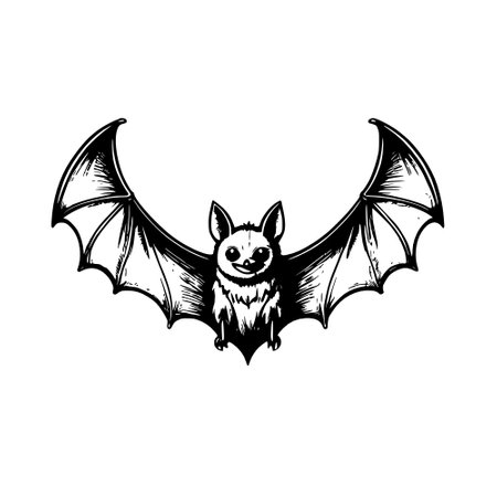 bat icon isolated on white background. bat iconの写真素材