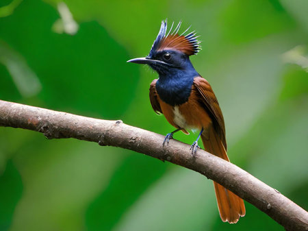 beautiful bird on the treeの素材