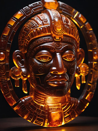 the ancient statue of the god, the symbol of thailandの素材