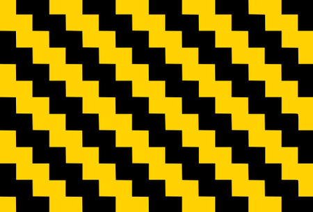 yellow and black color of abstract pattern background