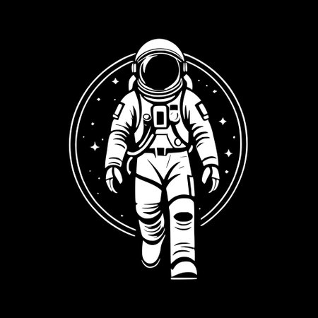 astronaut in the spacesuitの写真素材