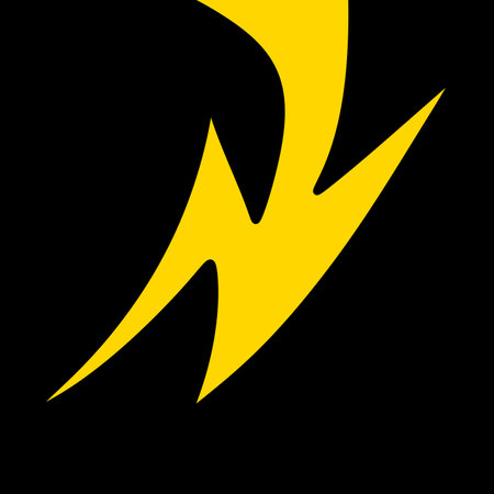 art lightning bolt illustrationの写真素材
