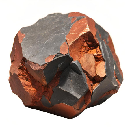 cracked and broken red stoneの素材