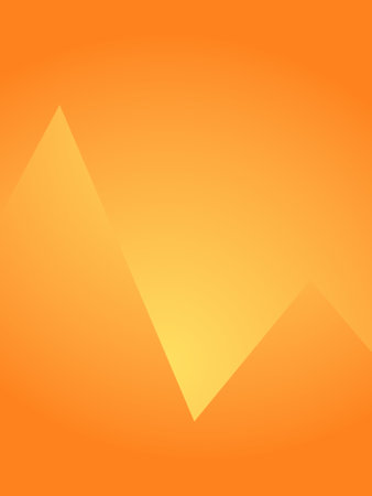 abstract background with orange color shapeの写真素材