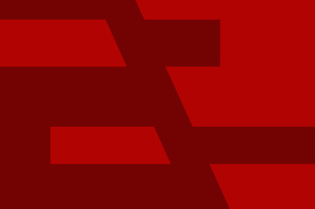abstract red color lines geometric generative art background illustrationの写真素材