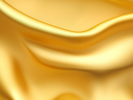 golden satin texture background.の写真素材