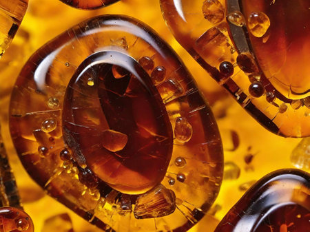close up. abstract background texture amberの素材
