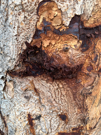 texture of an old wood. background