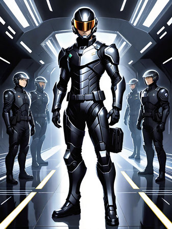 a man wearing a suitの素材