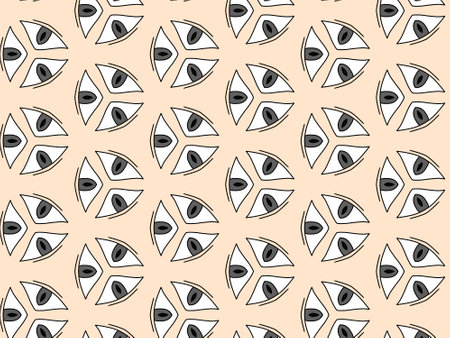 art pattern of abstract geometric shapes. illustrationの写真素材