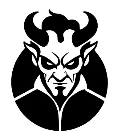 devil with a horns