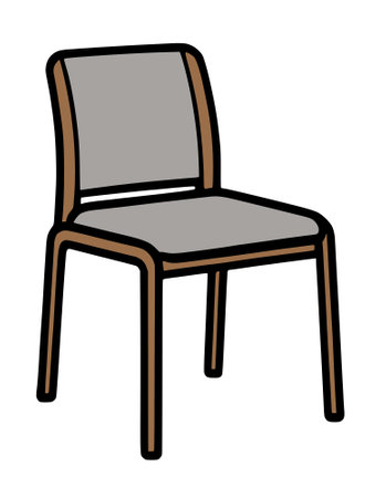 color sofa furniture object with seat iconの写真素材