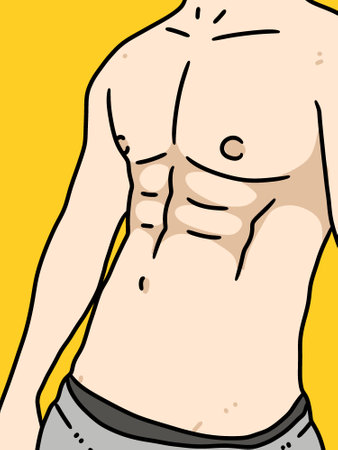 cute cartoon of a man