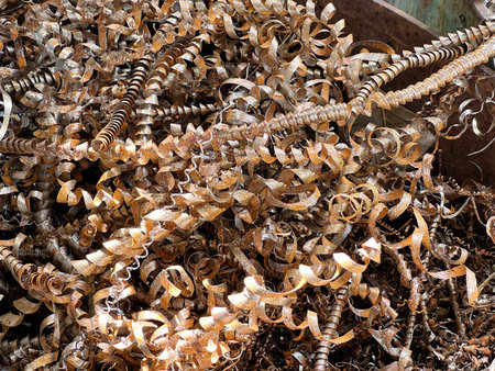 old rusty chain on the background of the houseの写真素材