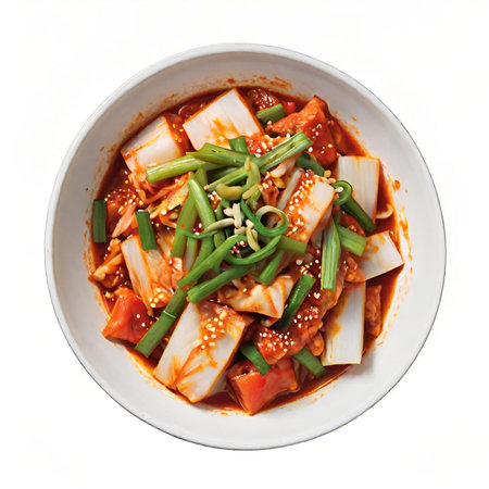 korean traditional food kimchiの素材