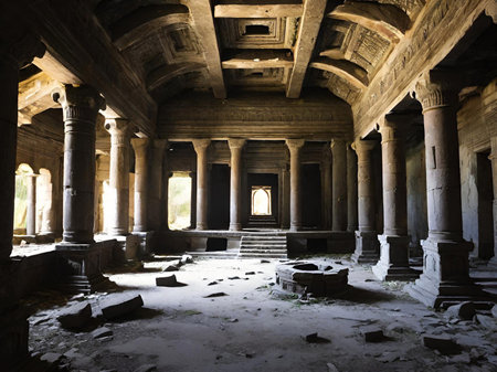the temple of the holy trinity in the city of the most famous landmark of the ancient templeの素材