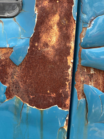 old rusty metal surfaceの写真素材