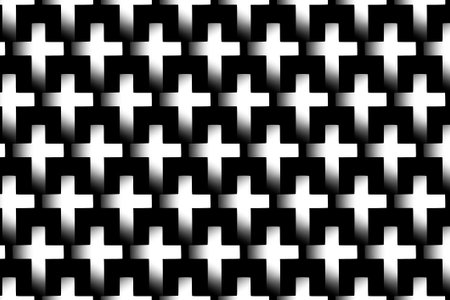 black and white geometric pattern, abstract background,