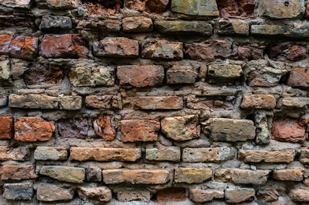 National Brick Day, National Couples Day, International Friendship Day. Abstract Weathered Texture...