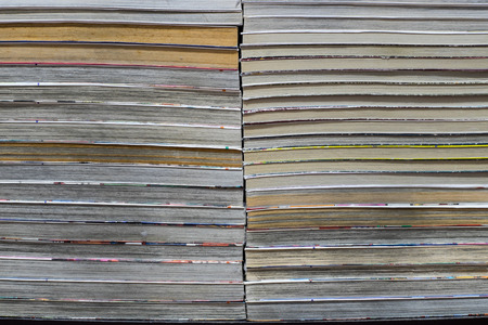 books stacking in a row